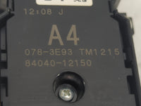 2020 Toyota Corolla Master Power Window Switch Replacement Driver Side Left P/N:84040-12150 078-3E93 Fits Fits 2019 OEM Used