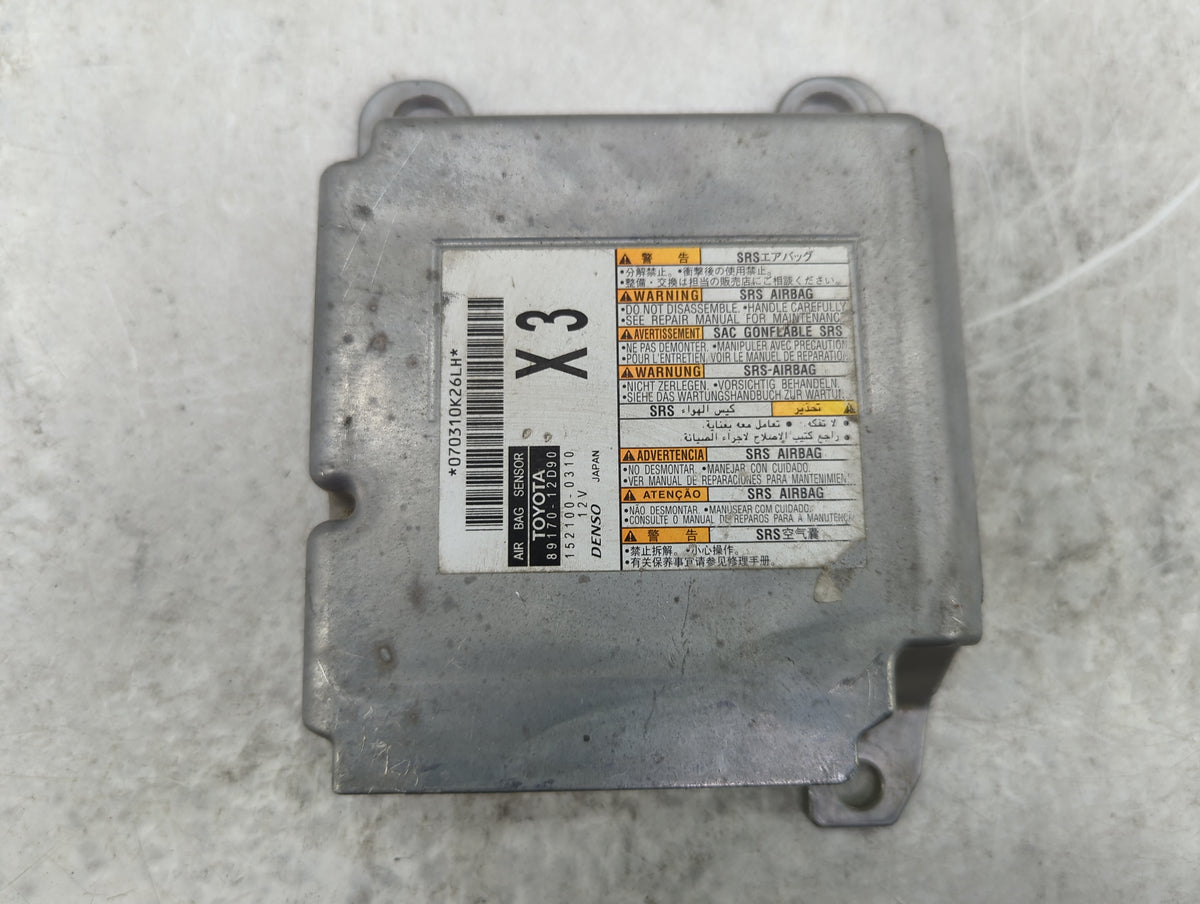 2020-2021 Toyota Corolla Safety Restraint Srs Airbag Control Module - Oemusedautoparts1.com
