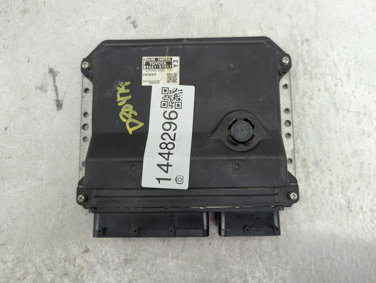 2020 Toyota Corolla PCM Engine Control Computer ECU ECM PCU OEM P/N:89661-07511 N275400-5000 Fits OEM Used Auto Parts - Oemu