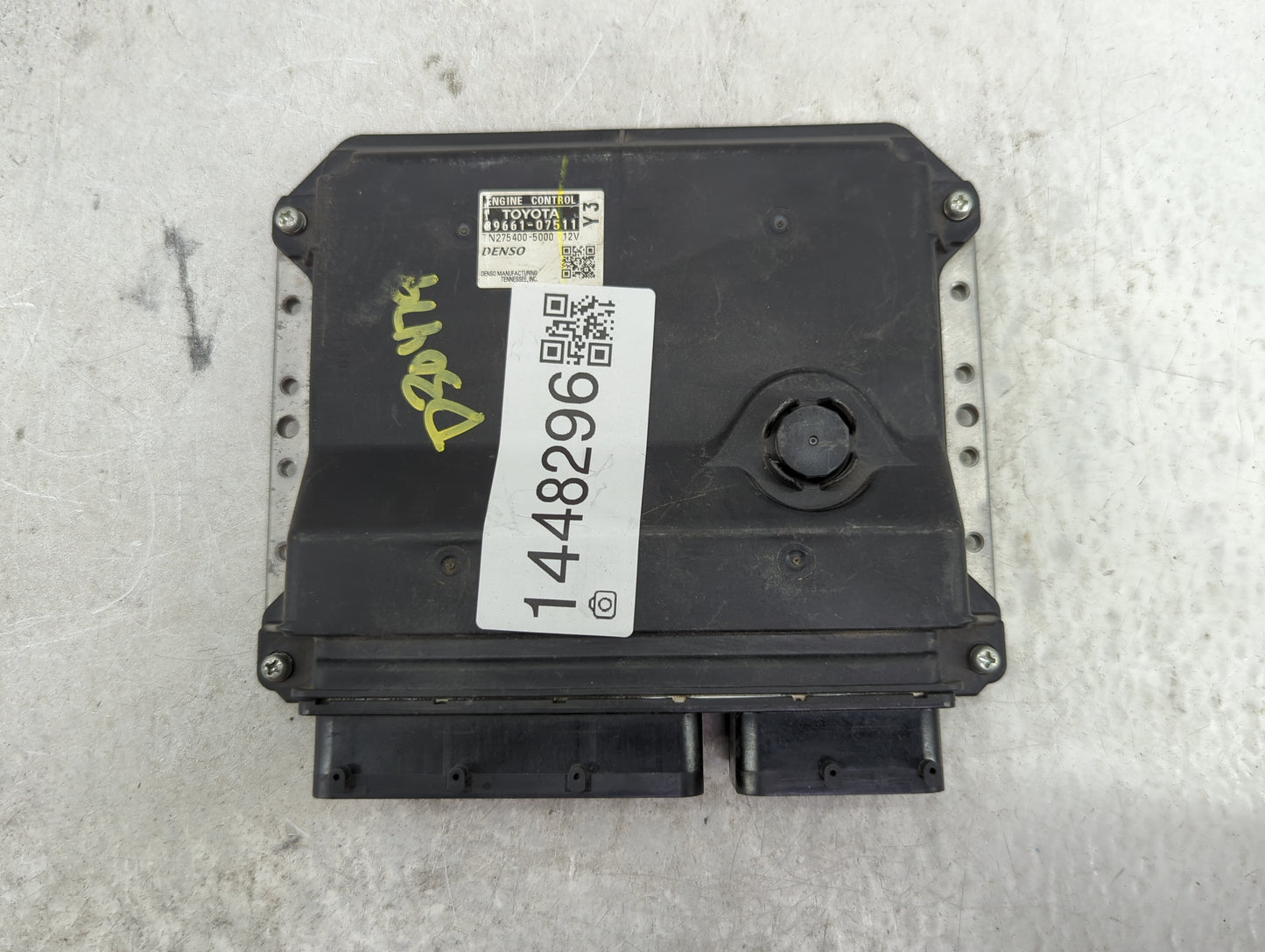 2020 Toyota Corolla PCM Engine Control Computer ECU ECM PCU OEM P/N:89661-07511 N275400-5000 Fits OEM Used Auto Parts - Oemu