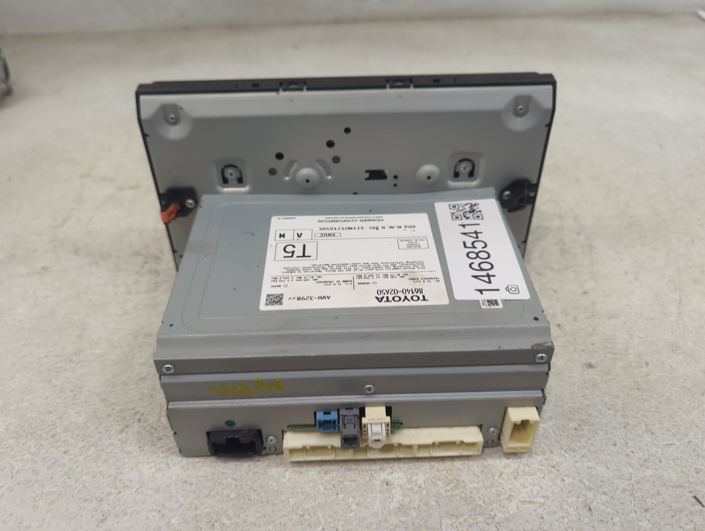 2020 Toyota Corolla Radio AM FM Cd Player Receiver Replacement P/N:86140-02A50 86140-02800, AVH-3298 Fits OEM Used Auto Part