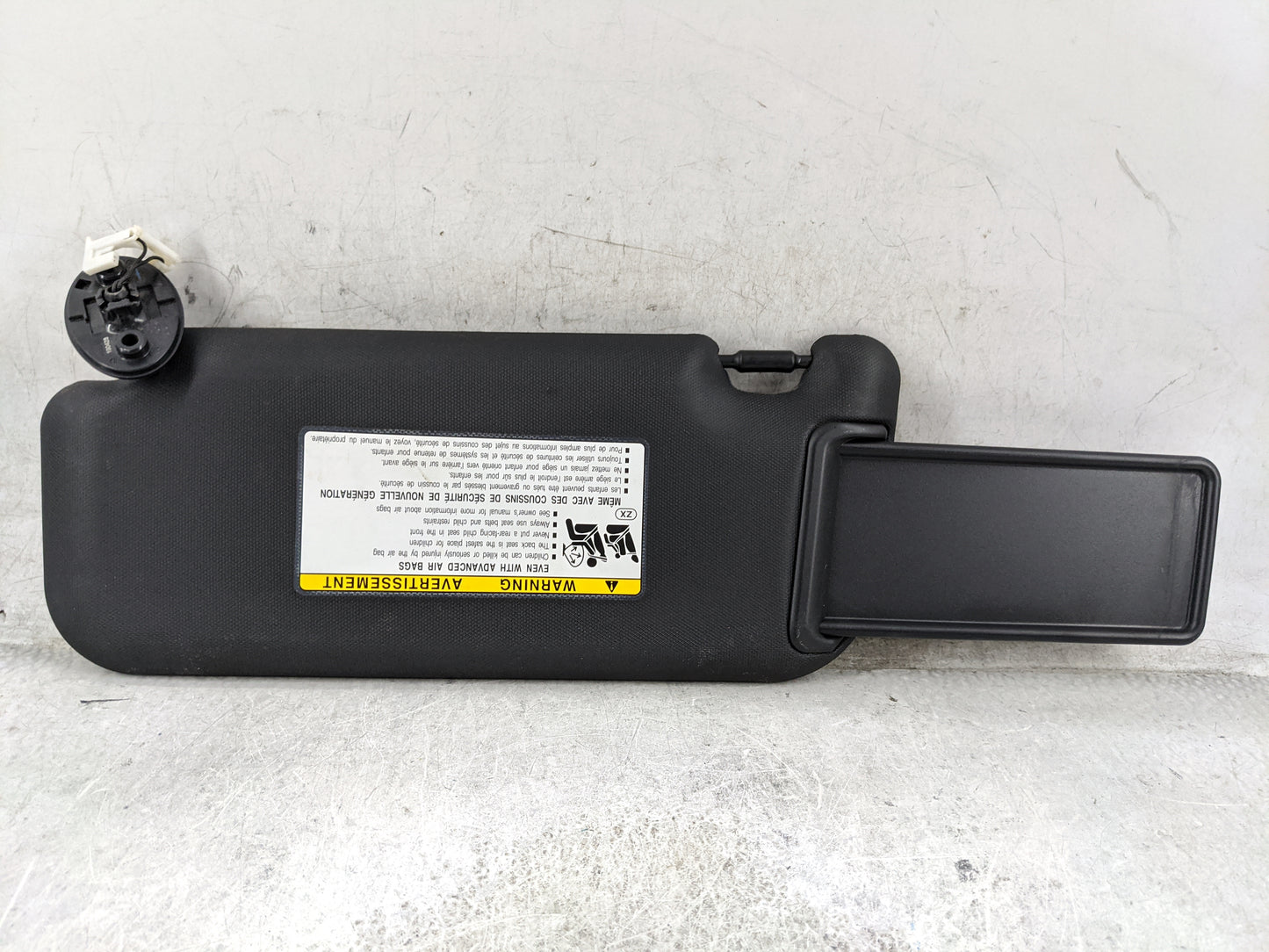 2019-2022 Toyota Corolla Sun Visor Shade Replacement Passenger Right Mirror Fits Fits 2019 2020 2021 2022 OEM Used Auto Part