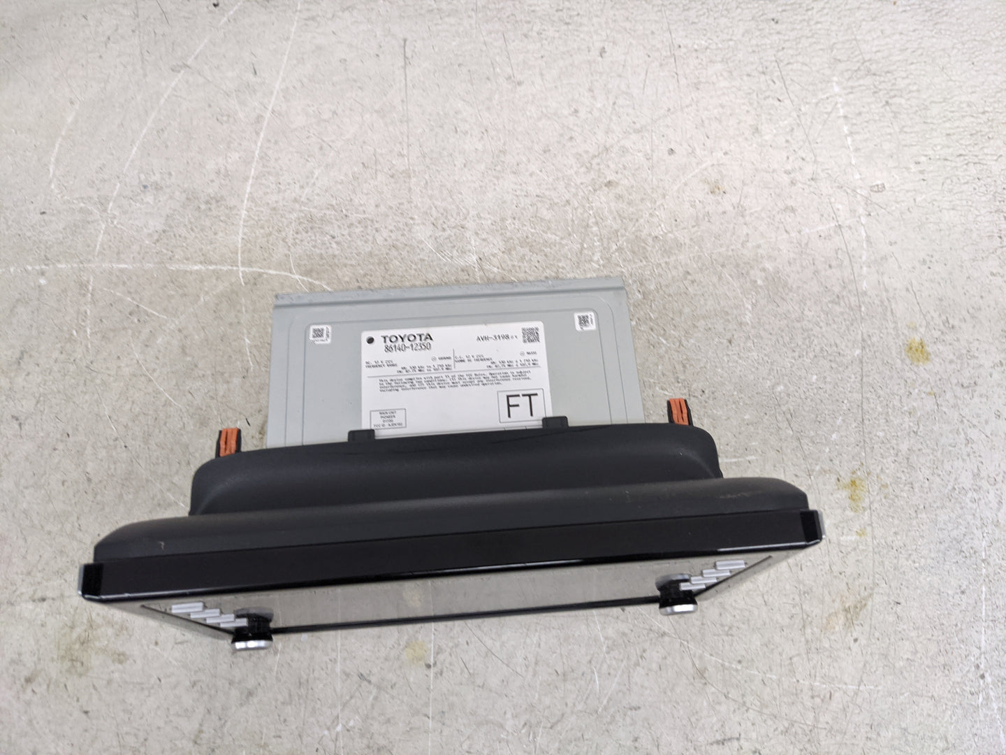 2020 Toyota Corolla Radio AM FM Cd Player Receiver Replacement P/N:86140-12350 AVH-3Y9B Fits OEM Used Auto Parts - Oemusedau
