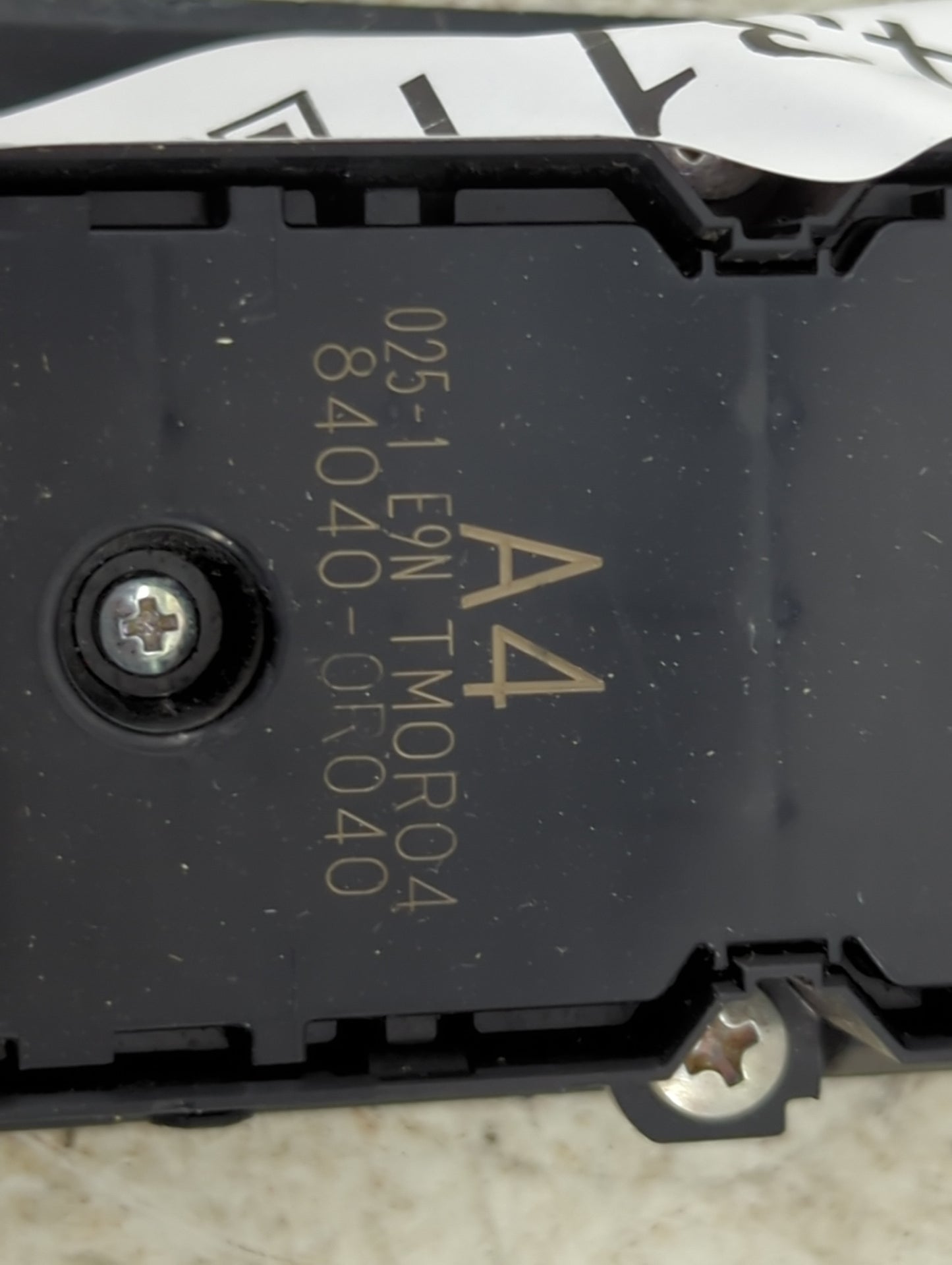 2020 Toyota Corolla Master Power Window Switch Replacement Driver Side Left P/N:84040-0R040 025-1 E9N TM0R04 Fits Fits 2019 