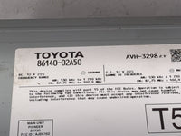 2020 Toyota Corolla Radio AM FM Cd Player Receiver Replacement P/N:86140-02A50 AVH-3298, D172G, AJDK102 Fits OEM Used Auto P