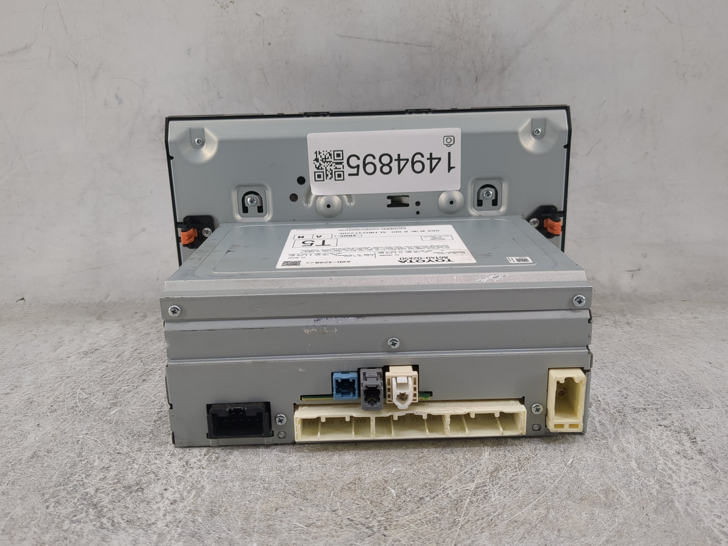2020 Toyota Corolla Radio AM FM Cd Player Receiver Replacement P/N:86140-02A50 AVH-3298, D172G, AJDK102 Fits OEM Used Auto P