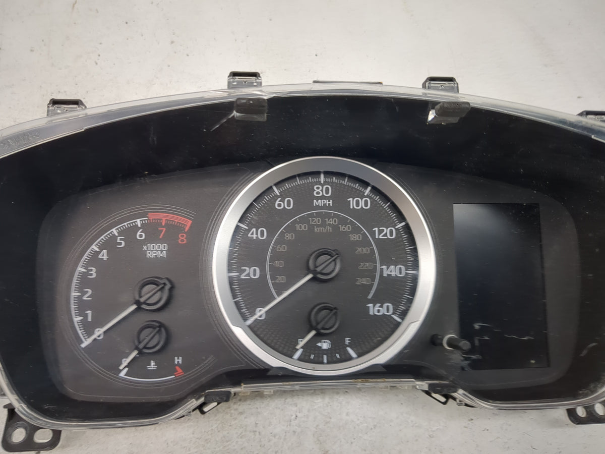 2020 Toyota Corolla Instrument Cluster Speedometer Gauges P/N:83800-FE030-00 TN157590-5413 Miles:90K Fits OEM Used Auto Part