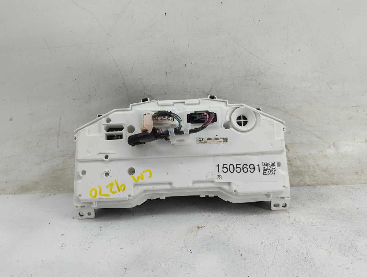 2020 Toyota Corolla Instrument Cluster Speedometer Gauges P/N:83800-1AC30 257550-0825 Miles: Fits OEM Used Auto Parts - Oemu