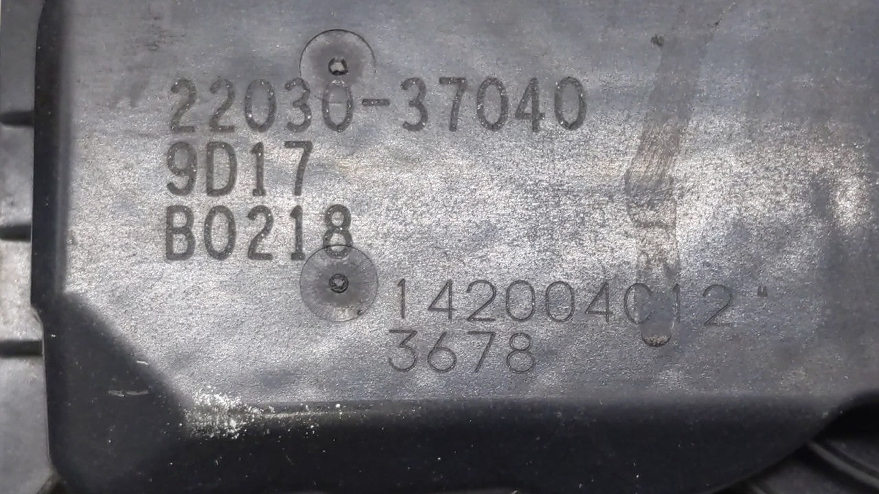 2020 Toyota Corolla Throttle Body P/N:22030-0T130 22030-37040 Fits Fits 2013 2014 OEM Used Auto Parts - Oemusedautoparts1.co
