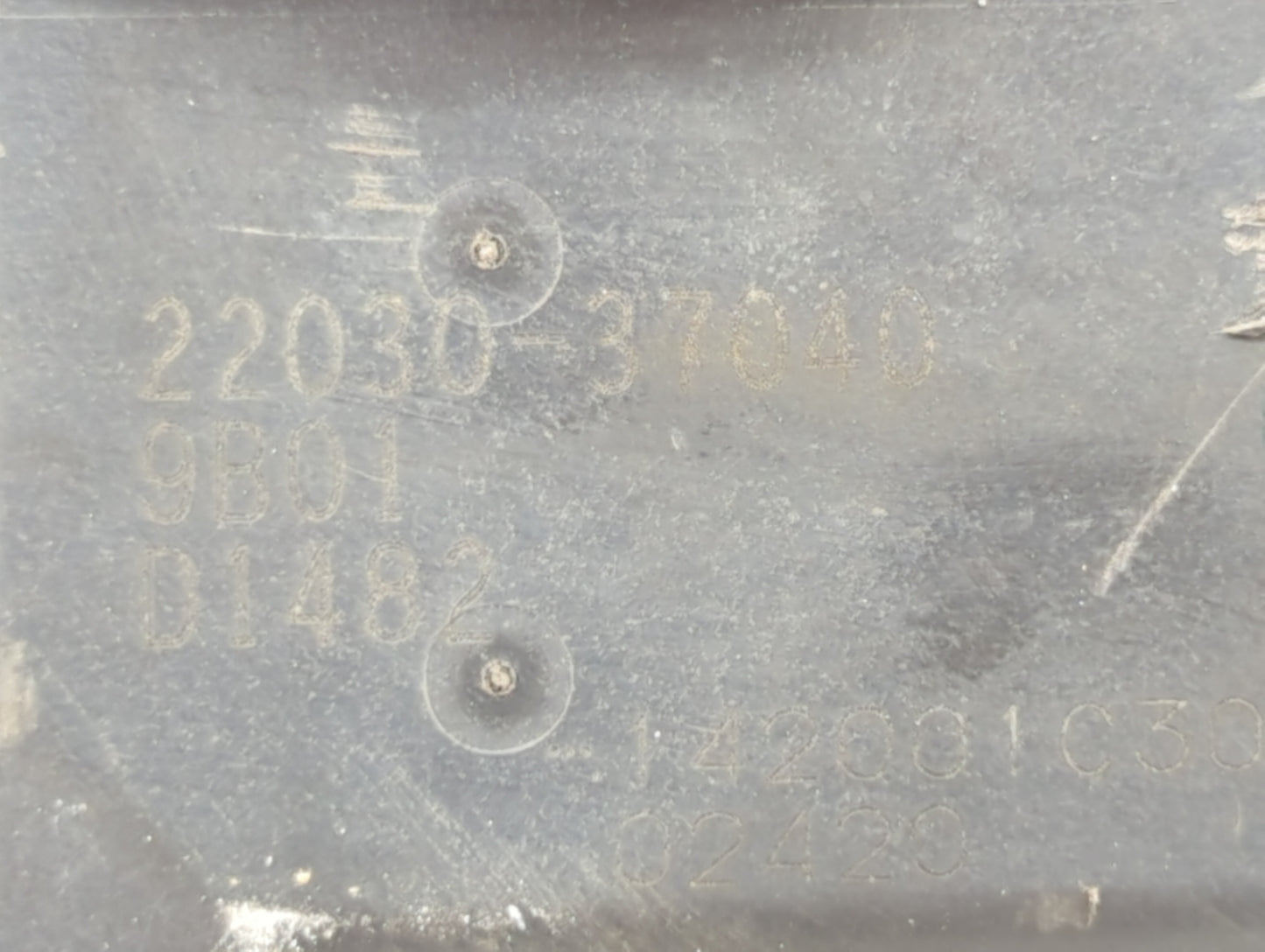 2020 Toyota Corolla Throttle Body P/N:22030-0P050 22030-0T130, 22030-37040 Fits Fits 2013 2014 OEM Used Auto Parts - Oemused