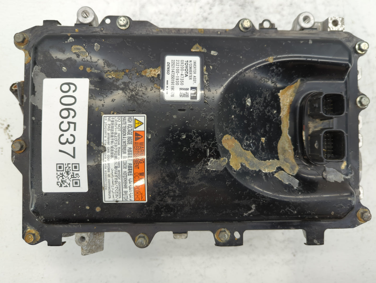 2020-2022 Toyota Corolla Hybrid DC Synergy Drive Power Inverter P/N:232100-1930 G9200-47350 Fits OEM Used Auto Parts - Oemus