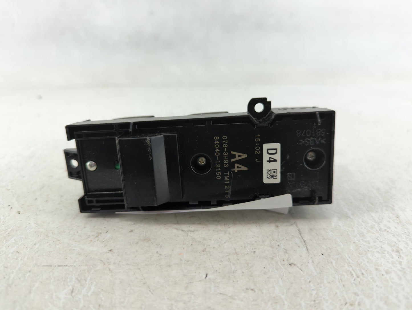 2020 Toyota Corolla Master Power Window Switch Replacement Driver Side Left P/N:078-3H93 TM1215 84040-12150 Fits Fits 2019 O