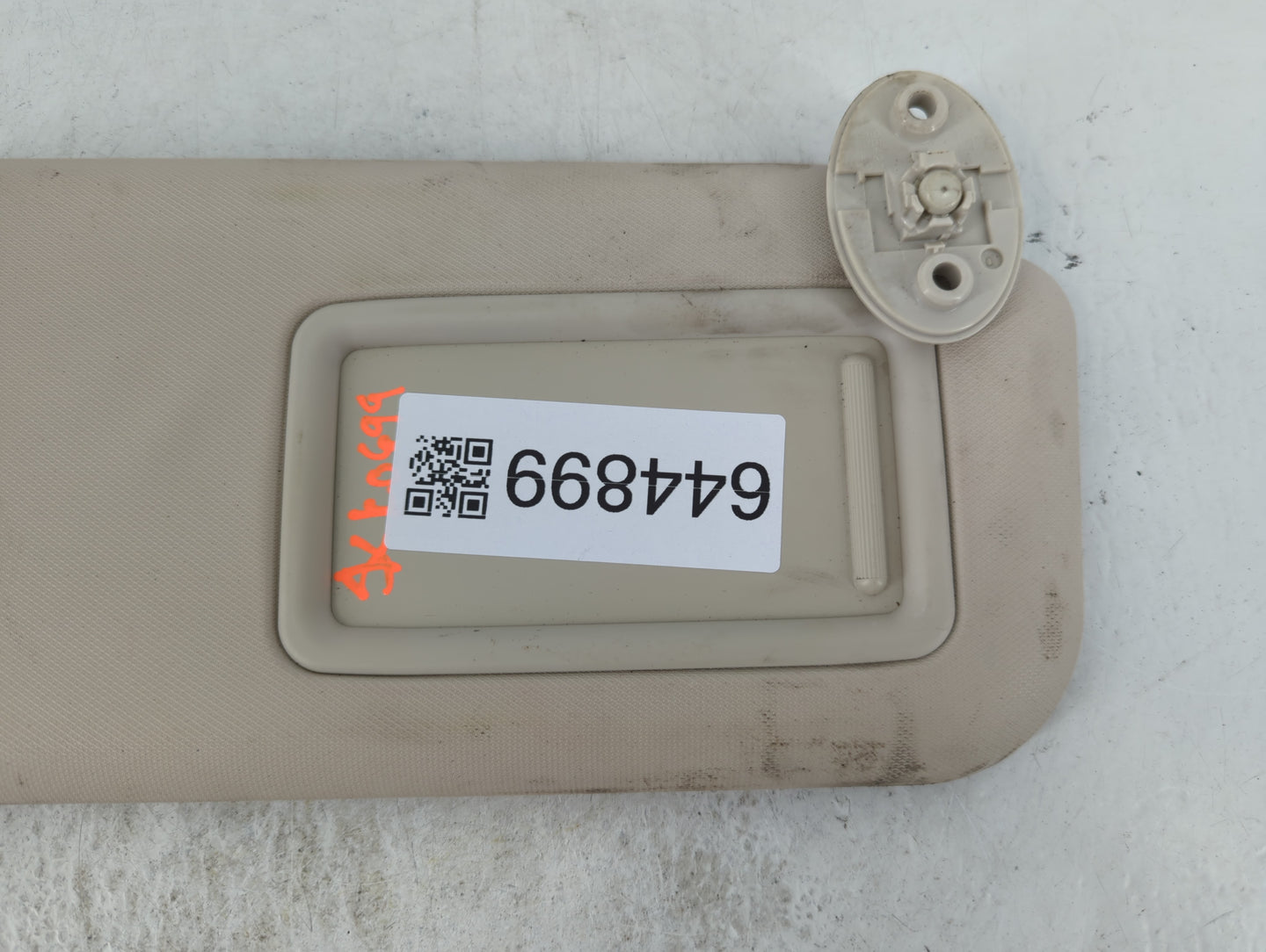 2019-2022 Toyota Corolla Sun Visor Shade Replacement Passenger Right Mirror Fits Fits 2019 2020 2021 2022 OEM Used Auto Part