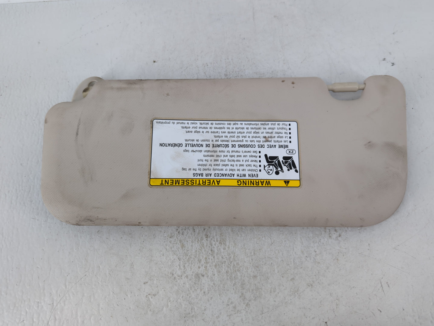 2019-2022 Toyota Corolla Sun Visor Shade Replacement Passenger Right Mirror Fits Fits 2019 2020 2021 2022 OEM Used Auto Part