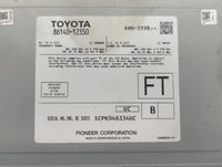 2020 Toyota Corolla Radio AM FM Cd Player Receiver Replacement P/N:86140-12350 Fits OEM Used Auto Parts - Oemusedautoparts1.