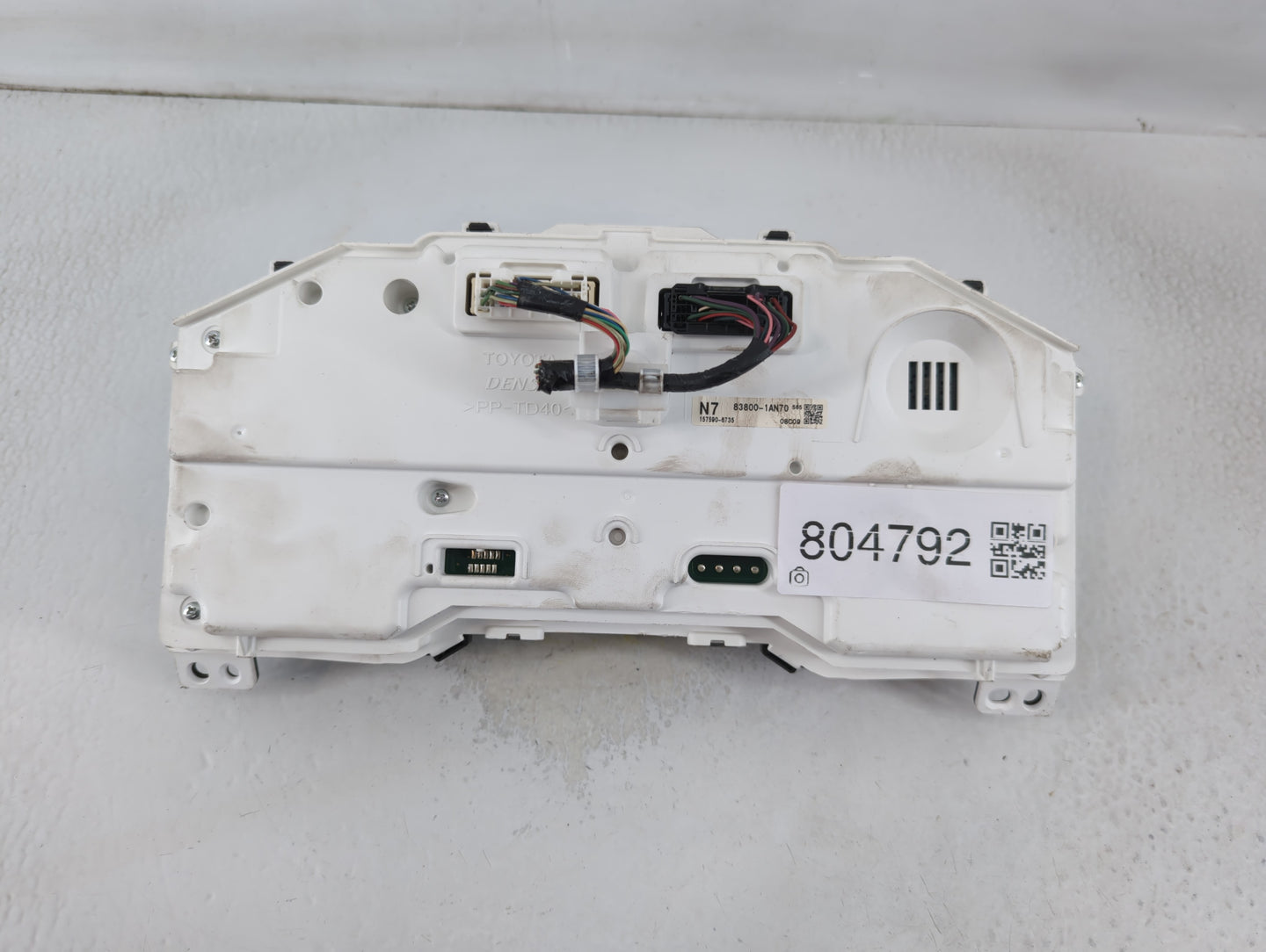 2020 Toyota Corolla Instrument Cluster Speedometer Gauges P/N:15790-6735 83800-1AN70 Fits OEM Used Auto Parts - Oemusedautop