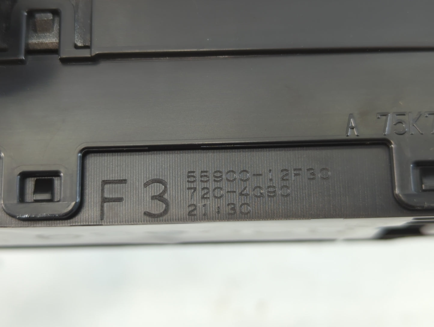 2020 Toyota Corolla Climate Control Module Temperature AC/Heater Replacement P/N:55900-12F30 Fits OEM Used Auto Parts - Oemu