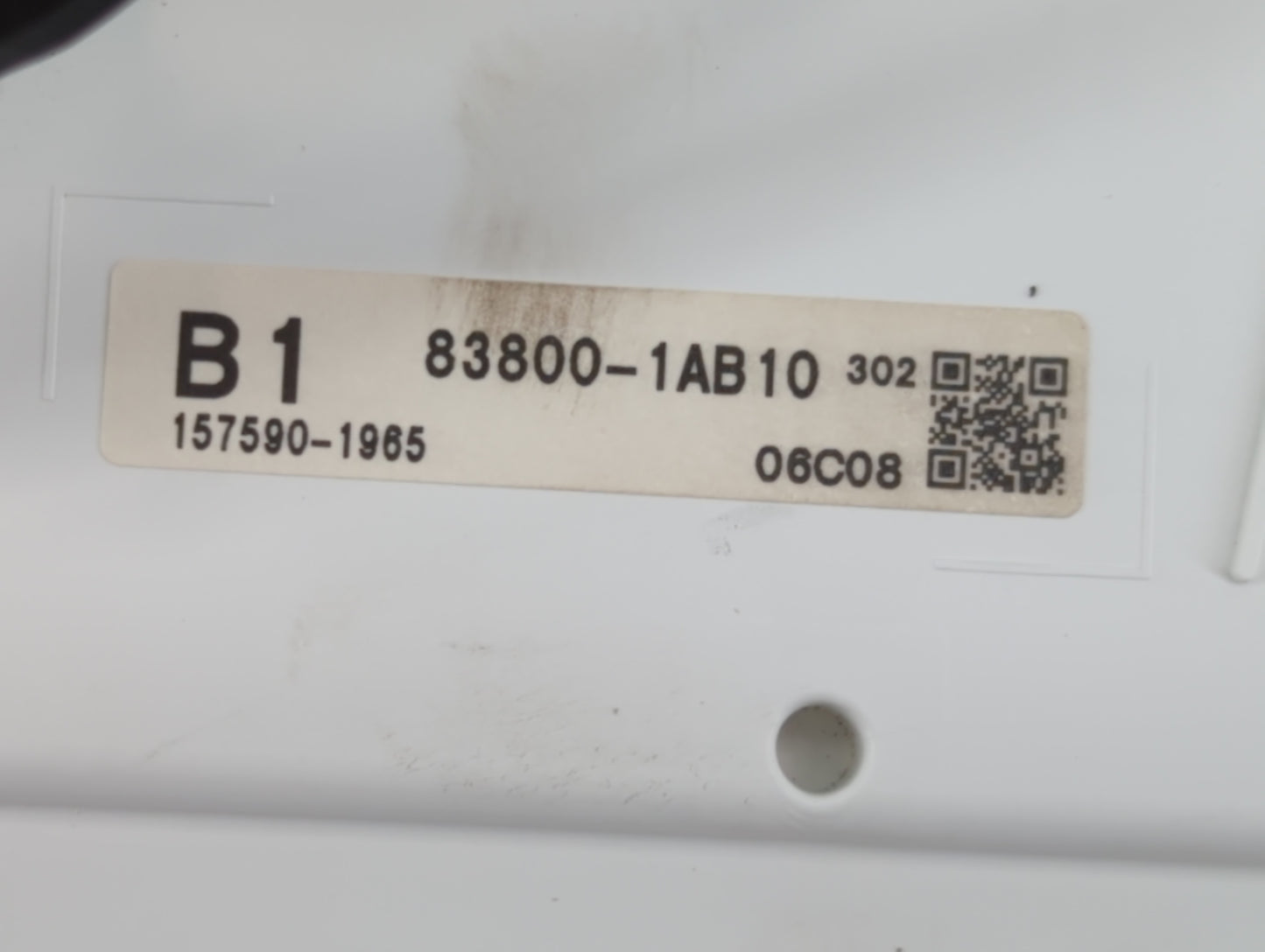 2020 Toyota Corolla Instrument Cluster Speedometer Gauges P/N:157590-1965 83800-1AB10 Fits OEM Used Auto Parts - Oemusedauto