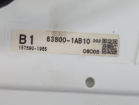 2020 Toyota Corolla Instrument Cluster Speedometer Gauges P/N:157590-1965 83800-1AB10 Fits OEM Used Auto Parts - Oemusedauto