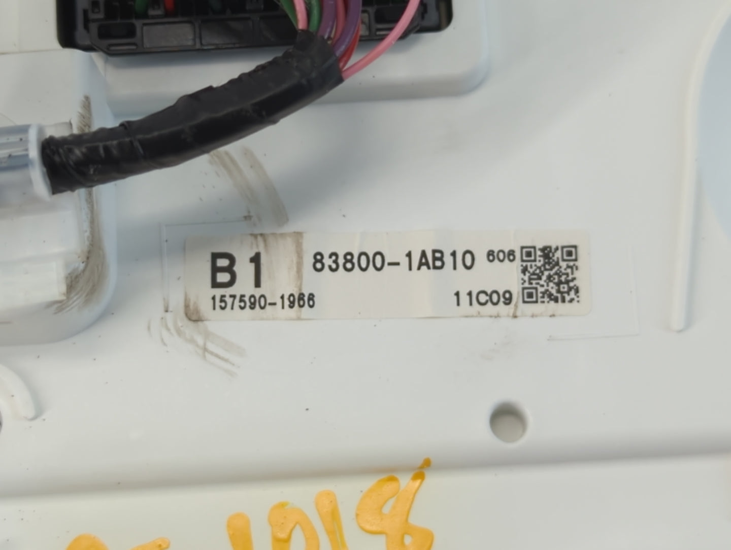 2020 Toyota Corolla Instrument Cluster Speedometer Gauges P/N:83800-1AB10 Fits OEM Used Auto Parts - Oemusedautoparts1.com