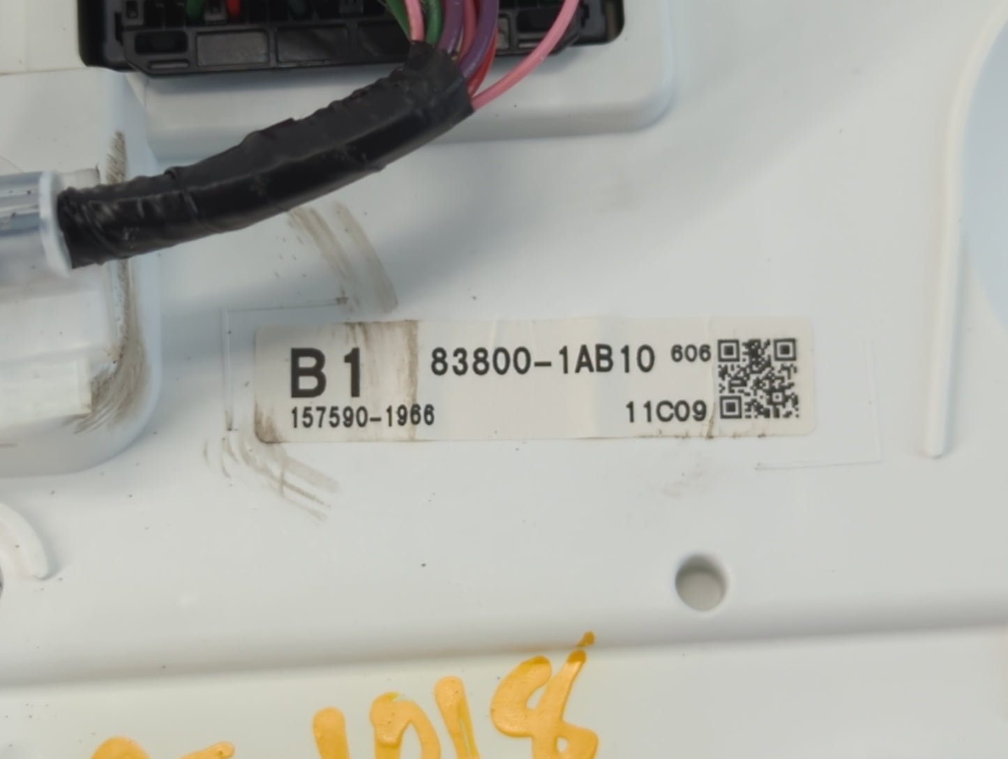 2020 Toyota Corolla Instrument Cluster Speedometer Gauges P/N:83800-1AB10 Fits OEM Used Auto Parts - Oemusedautoparts1.com