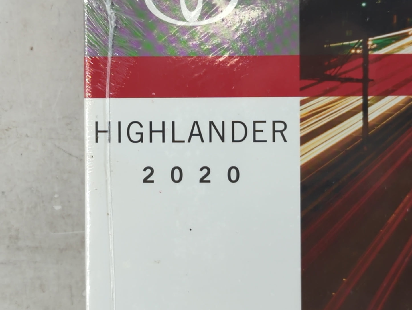 2020 Toyota Highlander Owners Manual Book Guide P/N:01999-0E036 OEM Used Auto Parts - Oemusedautoparts1.com