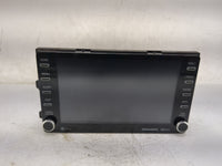 2020-2022 Toyota Highlander Radio AM FM Cd Player Receiver Replacement P/N:86140-0E680 139000-9740E101 Fits Fits 2020 2021 2