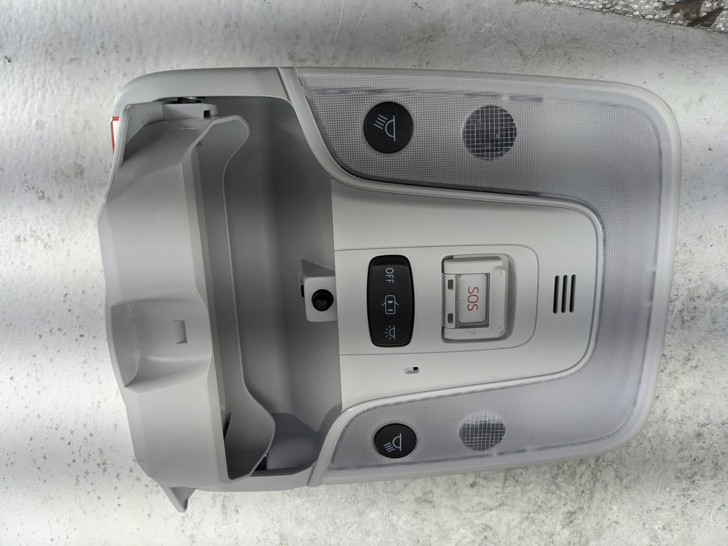 2020 Toyota Prius Overhead Roof Console Gray - Oemusedautoparts1.com