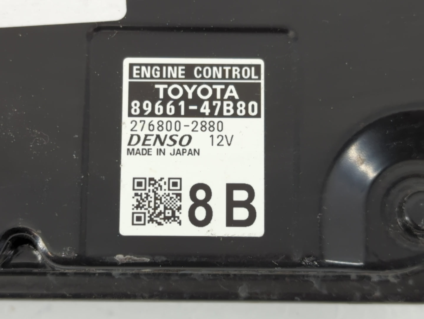 2017-2020 Toyota Prius PCM Engine Control Computer ECU ECM PCU OEM P/N:276800-47B80 89661-47B80 Fits Fits 2017 2018 2019 202