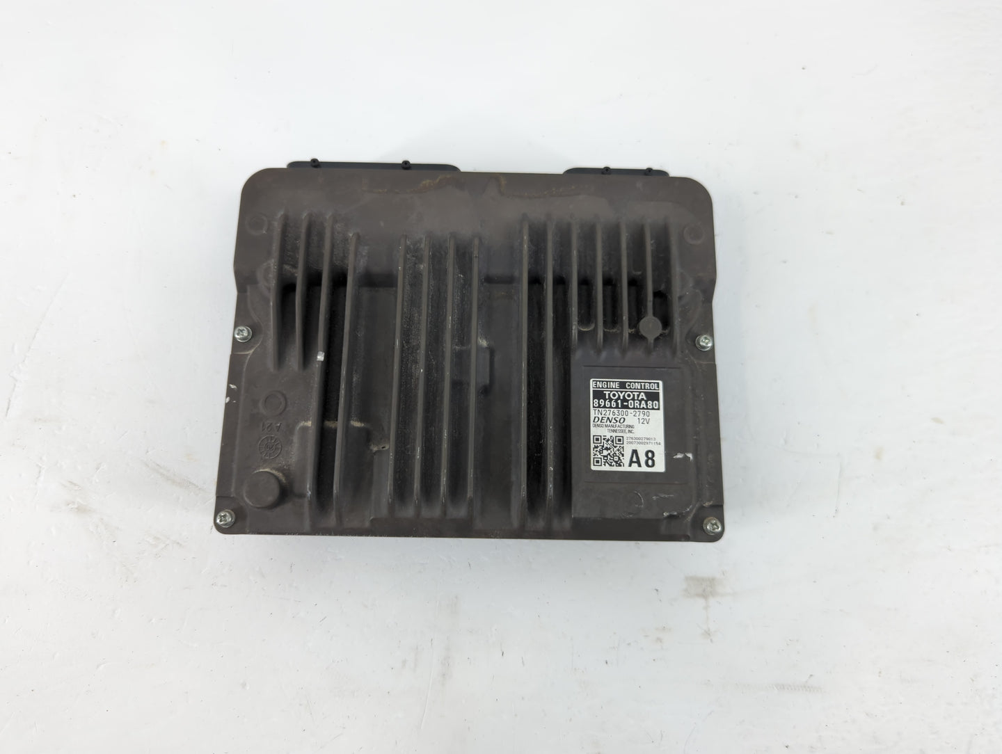 2019-2020 Toyota Rav4 PCM Engine Control Computer ECU ECM PCU OEM P/N:89661-0RA80 Fits Fits 2019 2020 OEM Used Auto Parts - 
