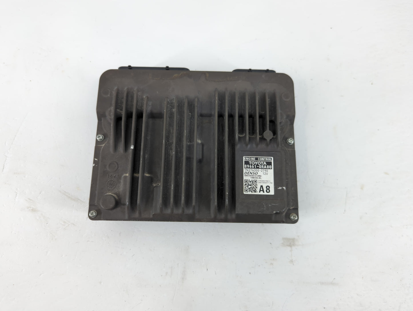 2019-2020 Toyota Rav4 PCM Engine Control Computer ECU ECM PCU OEM P/N:89661-0RA80 Fits Fits 2019 2020 OEM Used Auto Parts - 