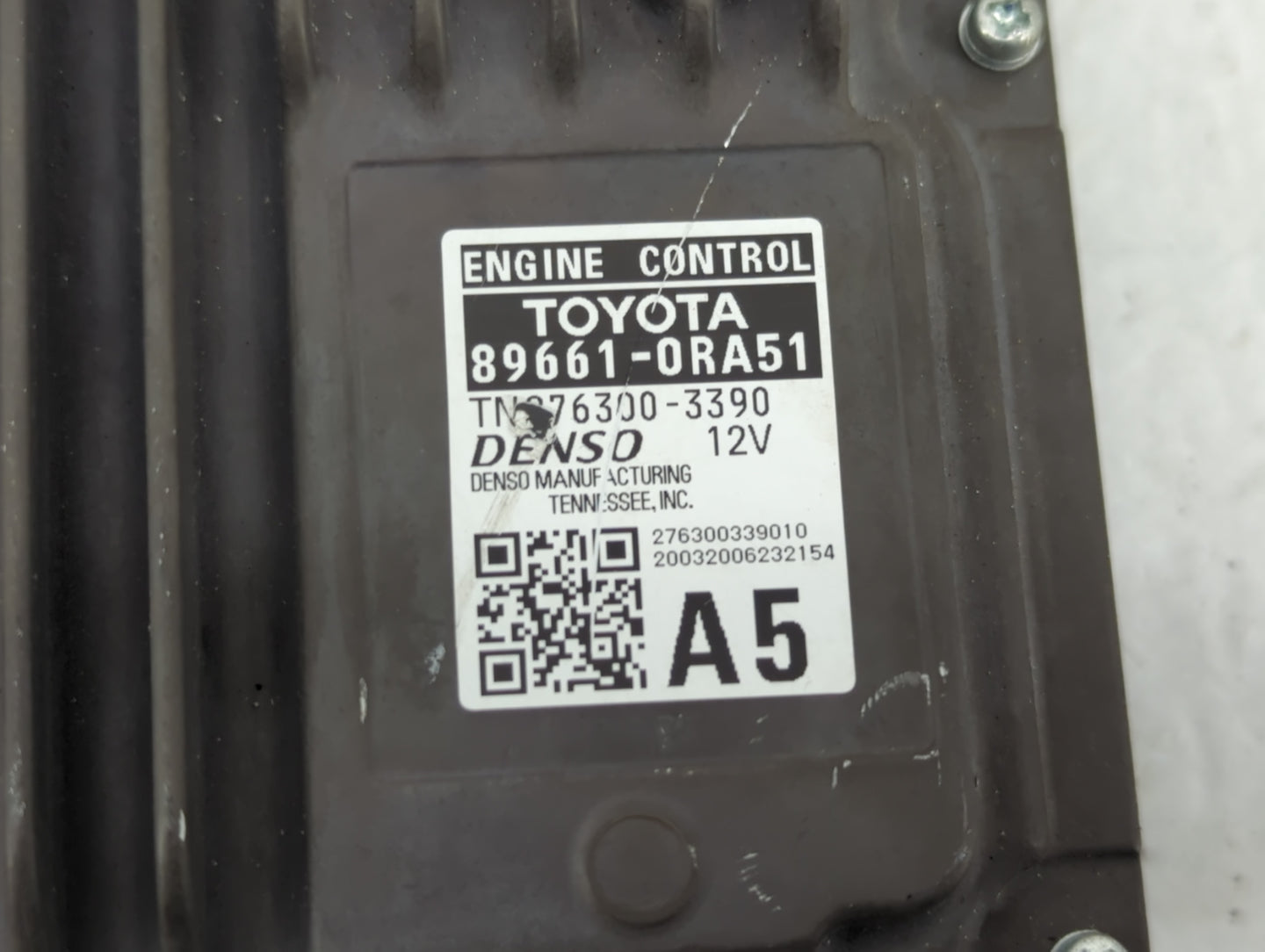2019-2021 Toyota Rav4 PCM Engine Control Computer ECU ECM PCU OEM P/N:89661-0RA51 Fits Fits 2019 2020 2021 OEM Used Auto Par