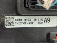 2019-2020 Toyota Rav4 Instrument Cluster Speedometer Gauges P/N:83800-0R690-00 Fits Fits 2019 2020 OEM Used Auto Parts - Oem