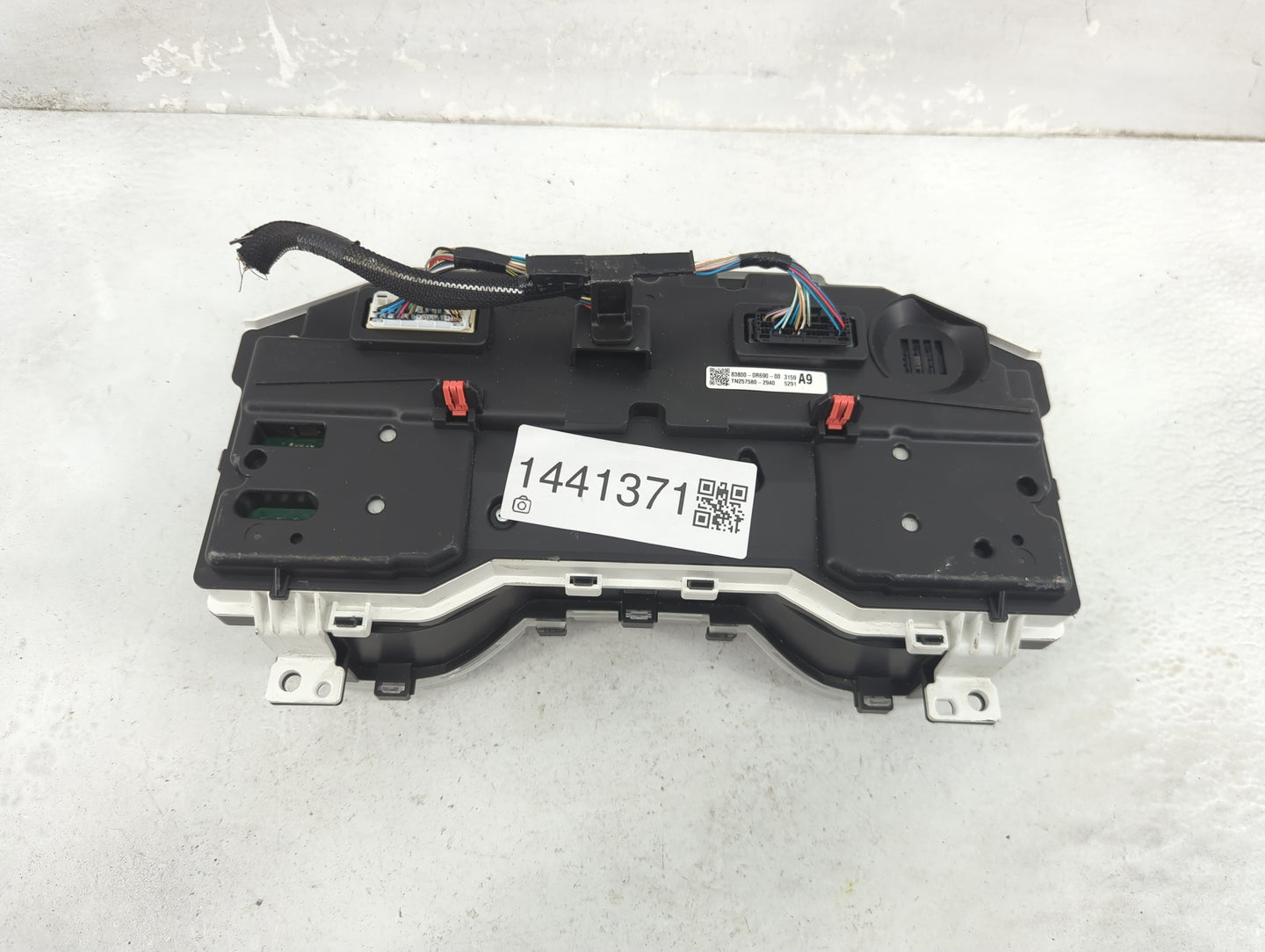 2020 Toyota Rav4 Instrument Cluster Speedometer Gauges P/N:83800-0R690-00 TN257580-2940 Fits OEM Used Auto Parts - Oemusedau