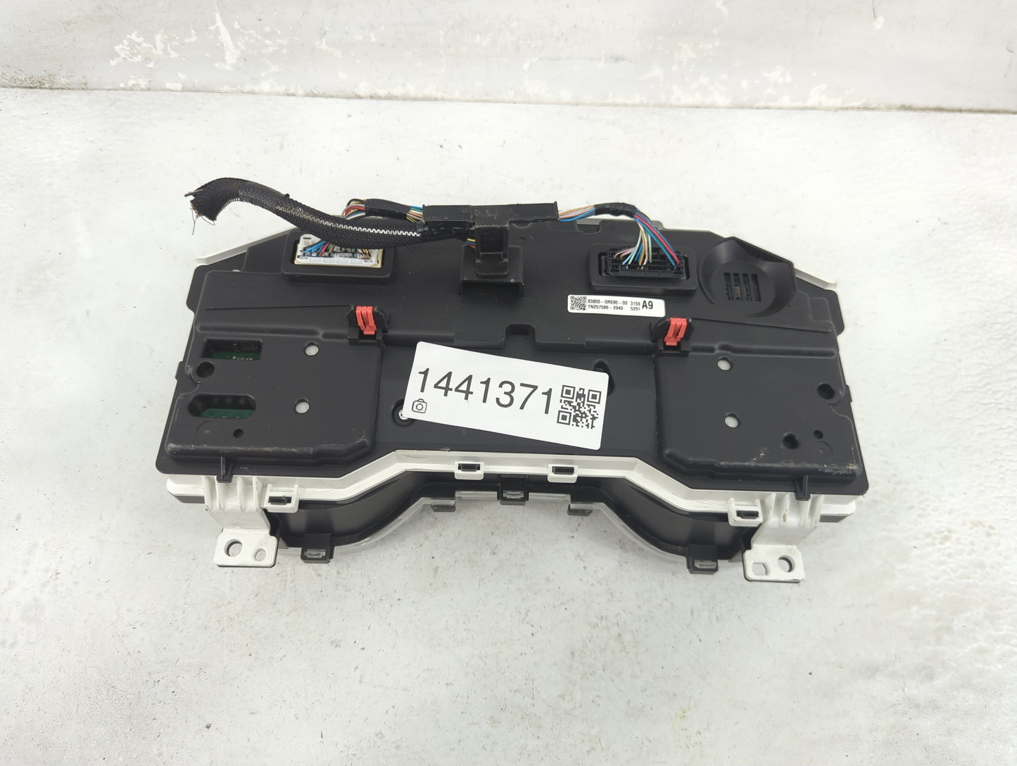 2020 Toyota Rav4 Instrument Cluster Speedometer Gauges P/N:83800-0R690-00 TN257580-2940 Fits OEM Used Auto Parts - Oemusedau
