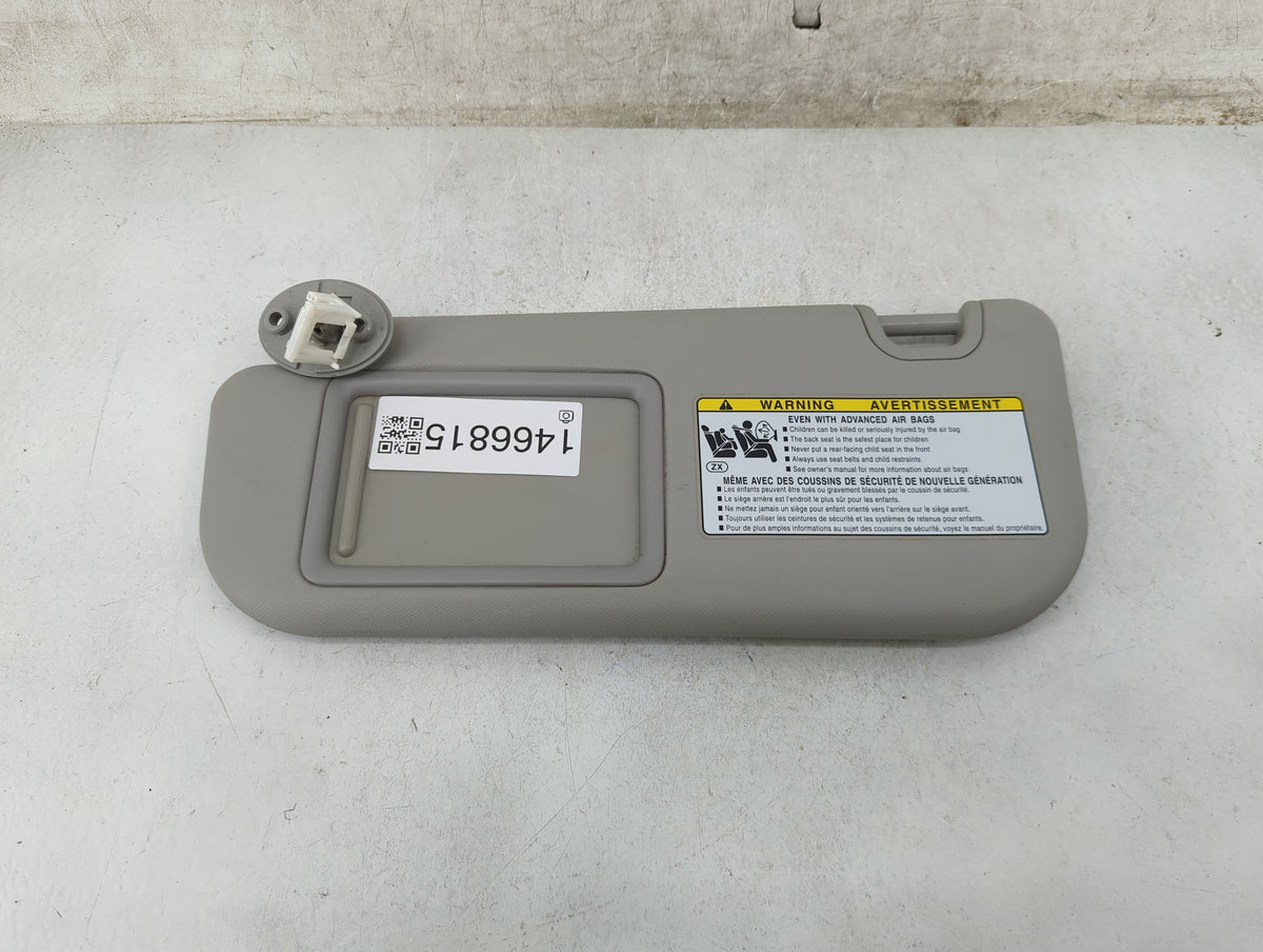 2020 Toyota Rav4 Sun Visor Shade Replacement Driver Left Mirror Fits OEM Used Auto Parts - Oemusedautoparts1.com