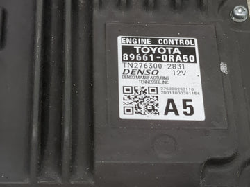2019-2021 Toyota Rav4 PCM Engine Control Computer ECU ECM PCU OEM P/N:89661-0RA50 TN276300-2831 Fits 2019 2020 2021 OEM Used Auto Parts