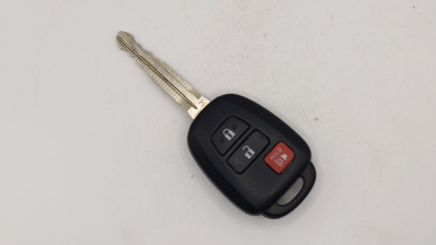 Toyota Sequoia Keyless Entry Remote Fob GQ4-52T H CHIP 89071-0C030 3 buttons - Oemusedautoparts1.com