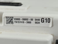 2020 Toyota Sienna Instrument Cluster Speedometer Gauges P/N:83800-08892-00 Fits OEM Used Auto Parts - Oemusedautoparts1.com