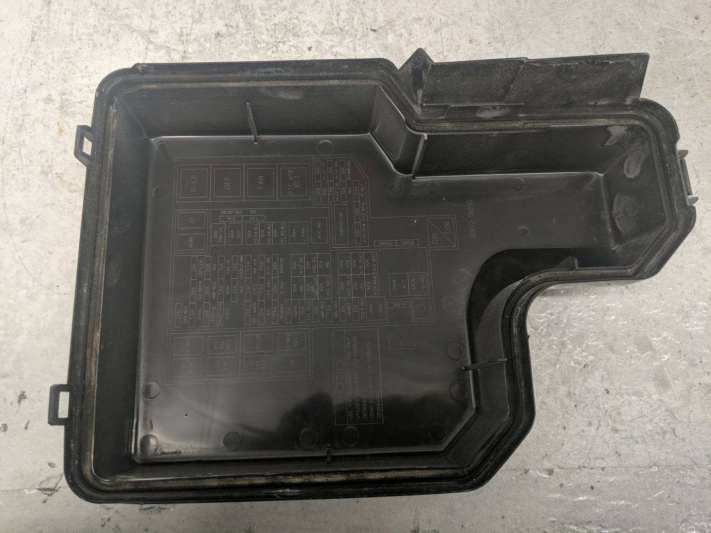 2020 Toyota Sienna Fusebox Fuse Box Panel Relay Module Fits OEM Used Auto Parts - Oemusedautoparts1.com