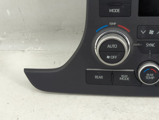 2018-2020 Toyota Sienna Climate Control Module Temperature AC/Heater Replacement P/N:55900-08210 Fits Fits 2018 2019 2020 OEM Used Auto Parts