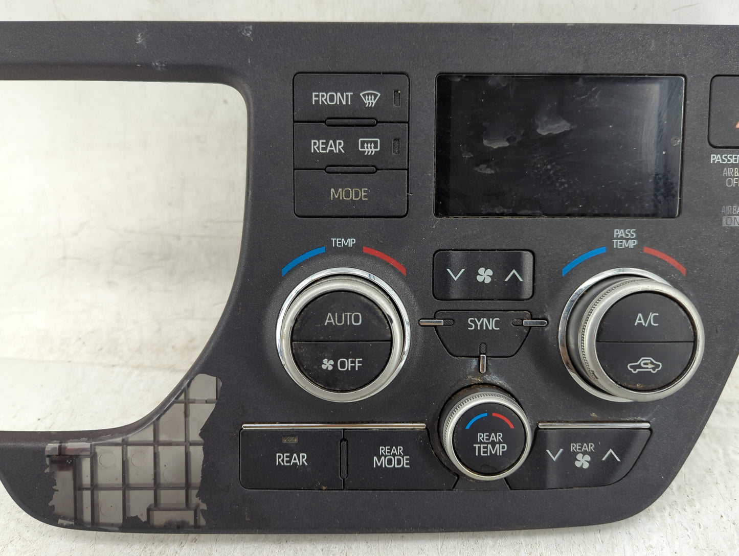 2015-2020 Toyota Sienna Climate Control Module Temperature AC/Heater Replacement P/N:55900-08210 Fits OEM Used Auto Parts - 