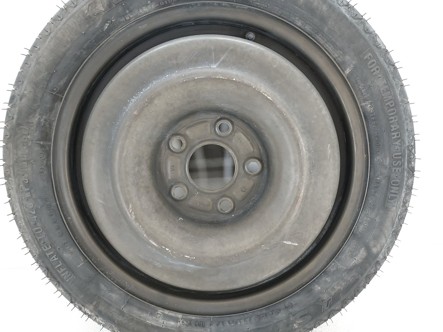 2011-2020 Toyota Sienna Spare Donut Tire Wheel Rim Oem 1420764 - Oemusedautoparts1.com