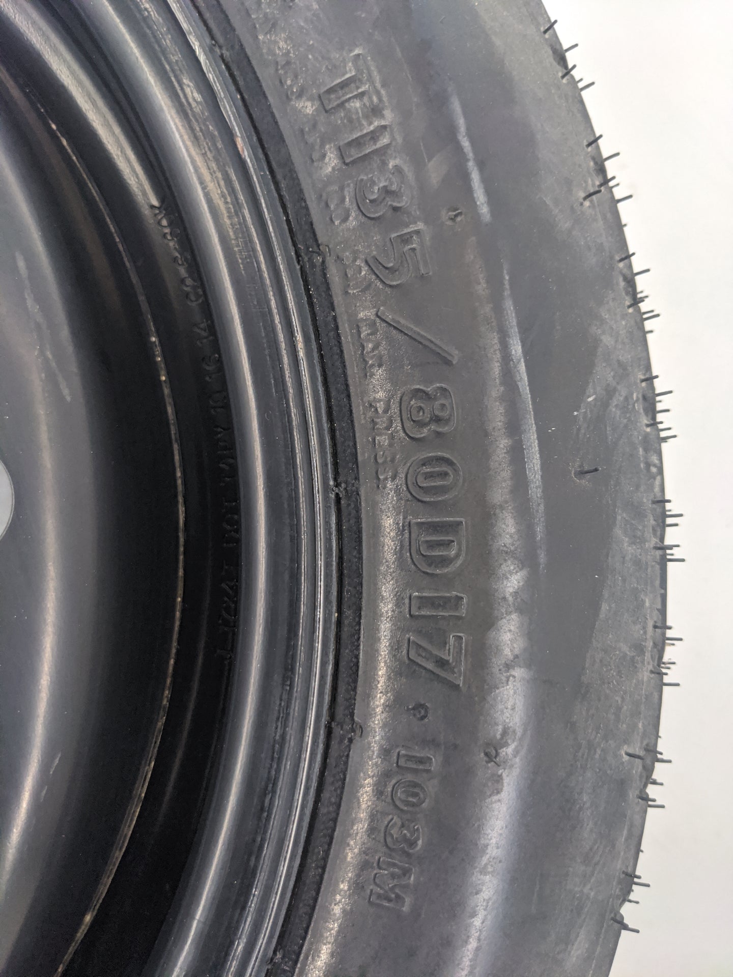 2011-2020 Toyota Sienna Spare Donut Tire Wheel Rim Oem 1420882 - Oemusedautoparts1.com