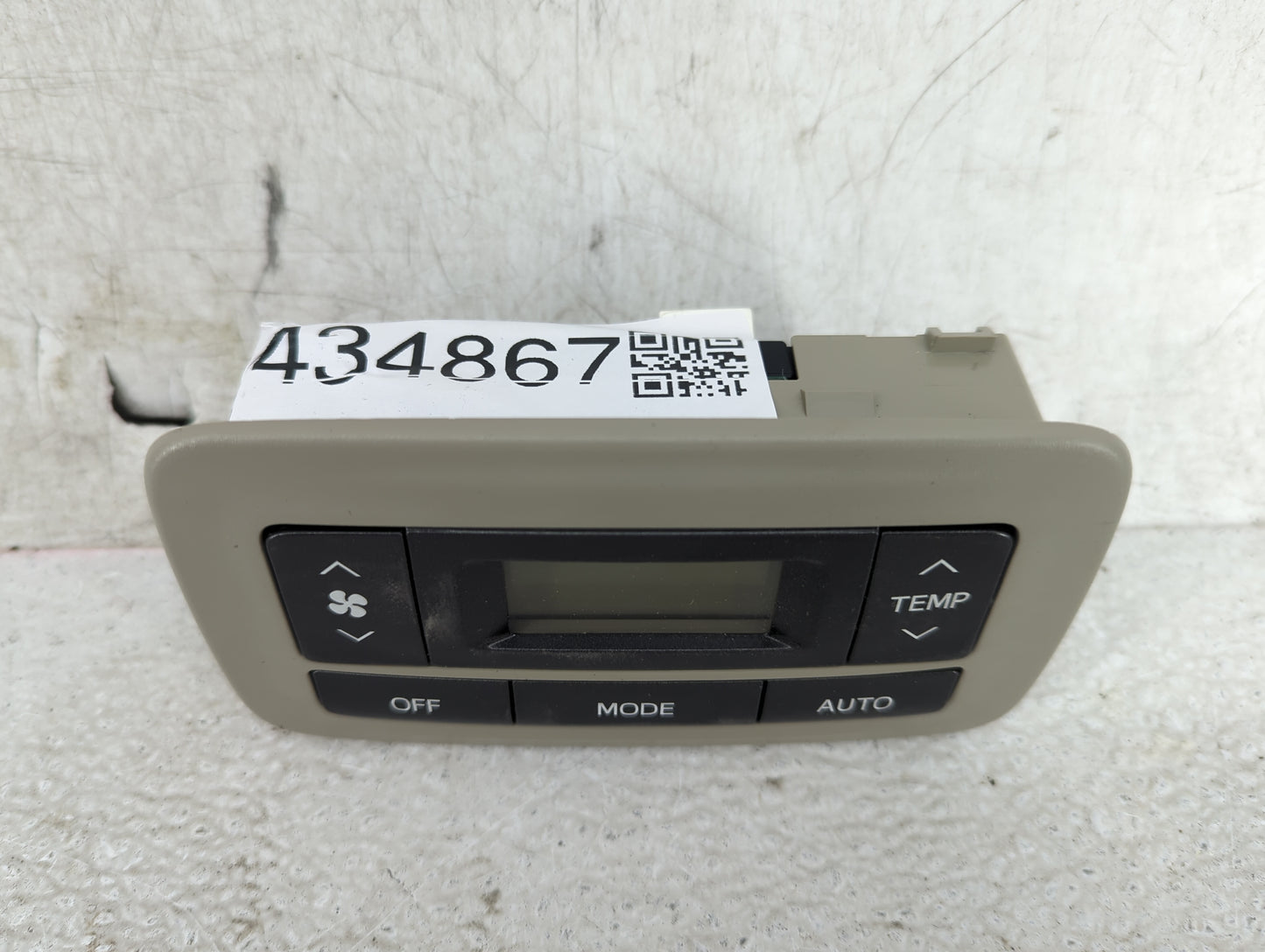 2015-2020 Toyota Sienna Climate Control Module Temperature AC/Heater Replacement P/N:75D875 Fits OEM Used Auto Parts - Oemus