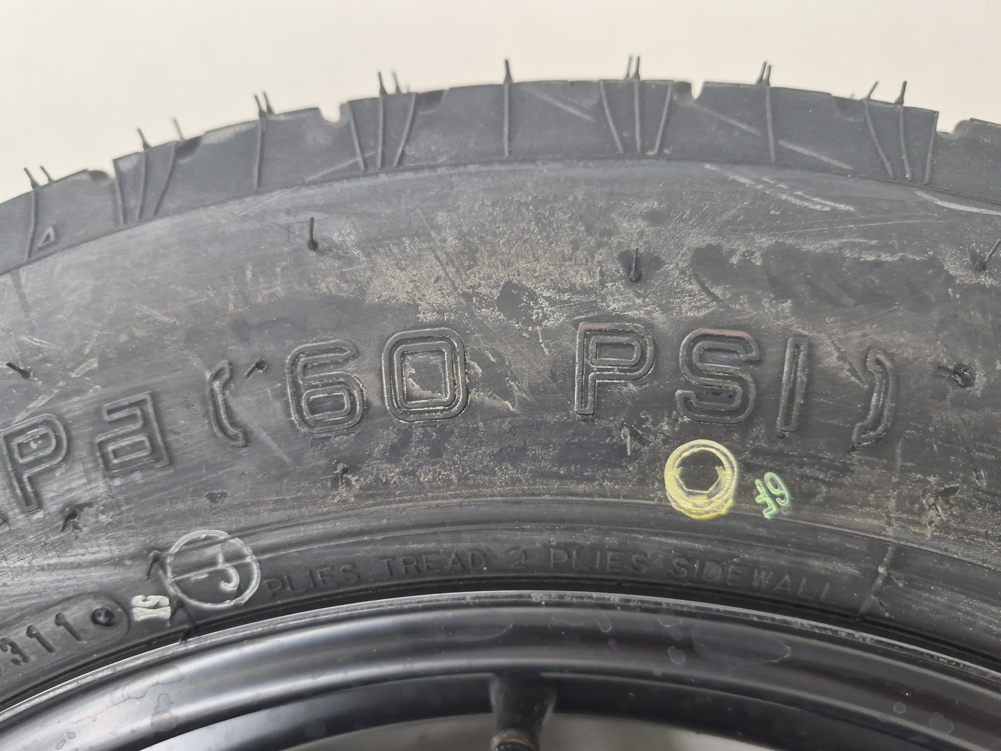 2011-2020 Toyota Sienna Spare Donut Tire Wheel Rim Oem 1461764 - Oemusedautoparts1.com