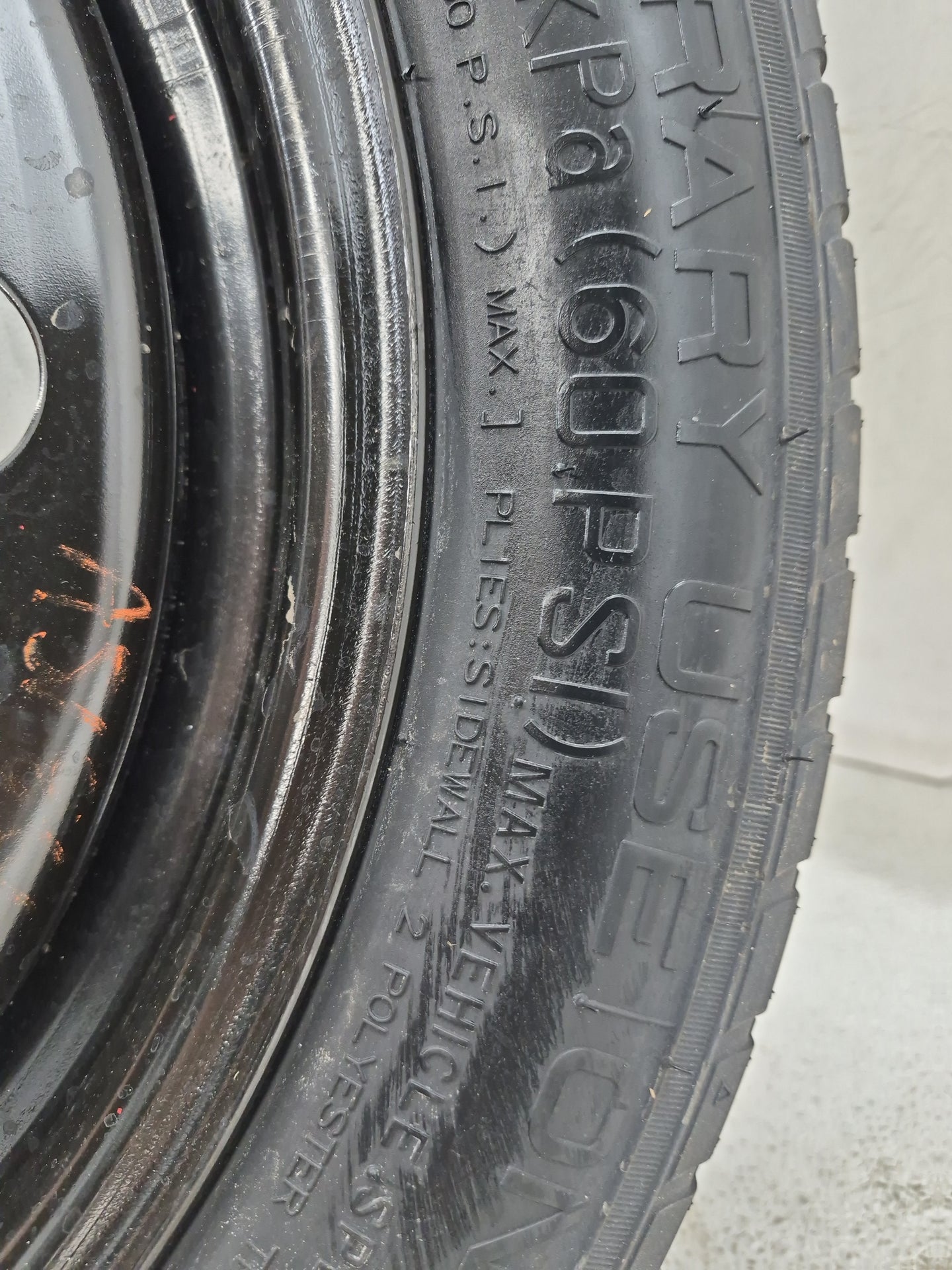 2011-2020 Toyota Sienna Spare Donut Tire Wheel Rim Oem 1461842 - Oemusedautoparts1.com