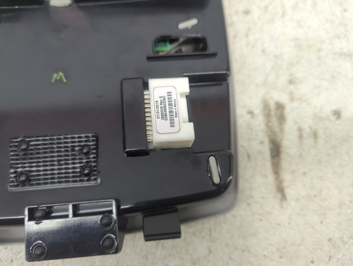 2015-2020 Toyota Sienna Overhead Console W/rear Climate Control 1482736 - Oemusedautoparts1.com