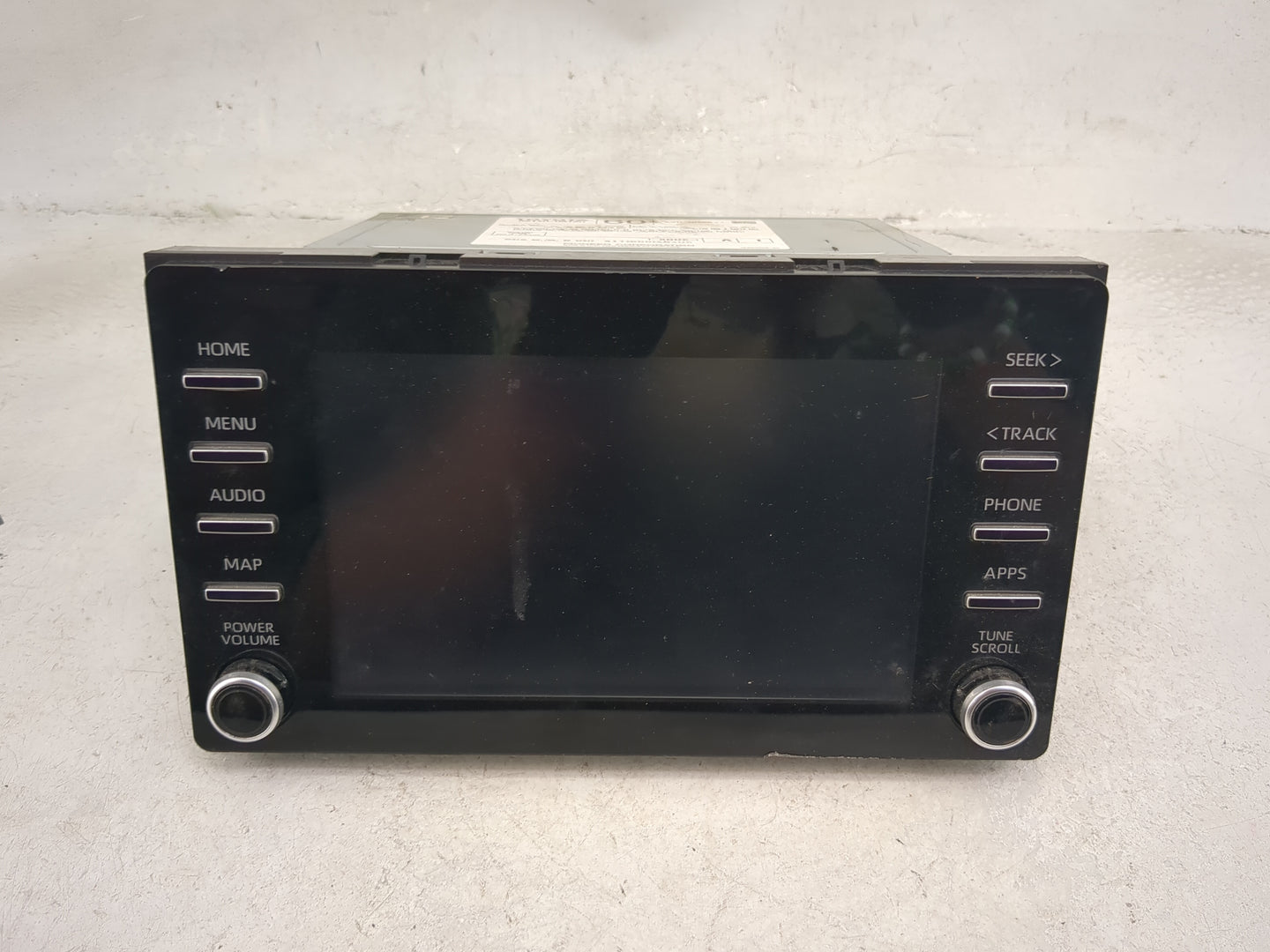 2019-2020 Toyota Sienna Radio AM FM Cd Player Receiver Replacement P/N:86140-08160 AVH-0088 Fits Fits 2019 2020 OEM Used Aut