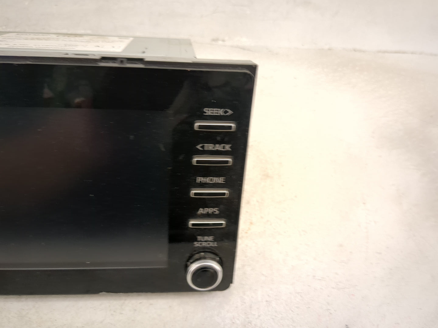 2019-2020 Toyota Sienna Radio AM FM Cd Player Receiver Replacement P/N:86140-08160 AVH-0088 Fits Fits 2019 2020 OEM Used Aut